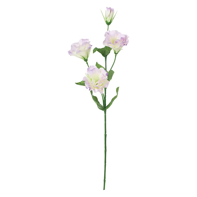 ポピー 造花　リシアンサス ライトパープル FA-7354-LPU 1本（ご注文単位12本）【直送品】