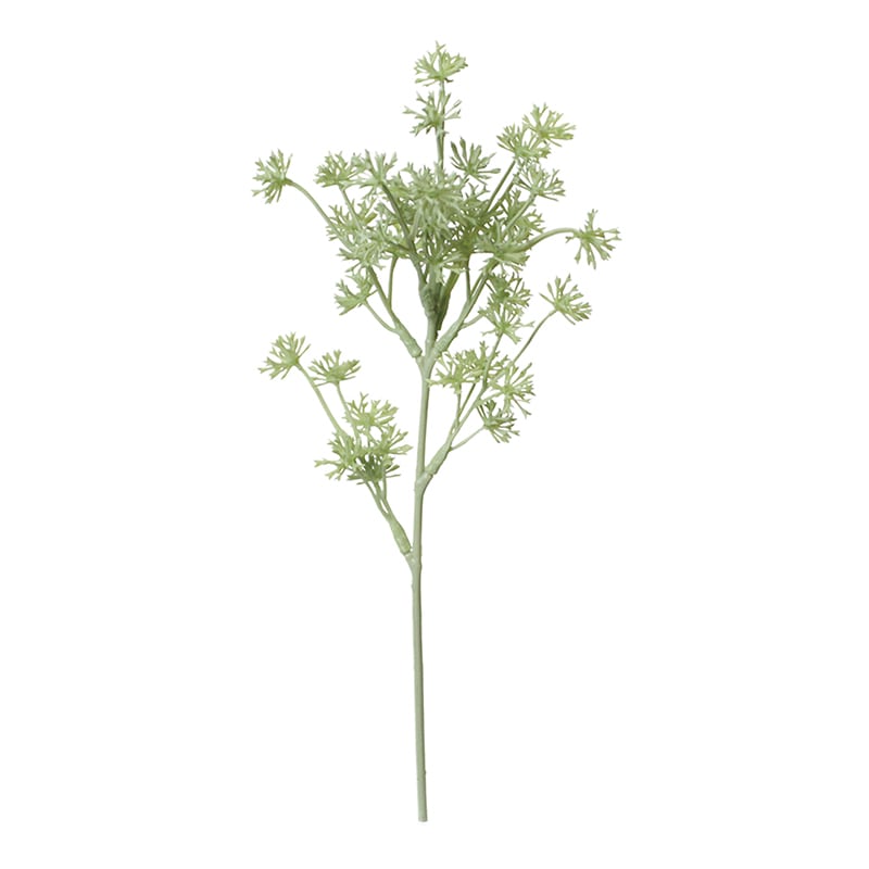 ポピー 造花 コーラルスプレー ライトグリーン FGH-0019-LGR 1本(ご注文単位24本)【直送品】