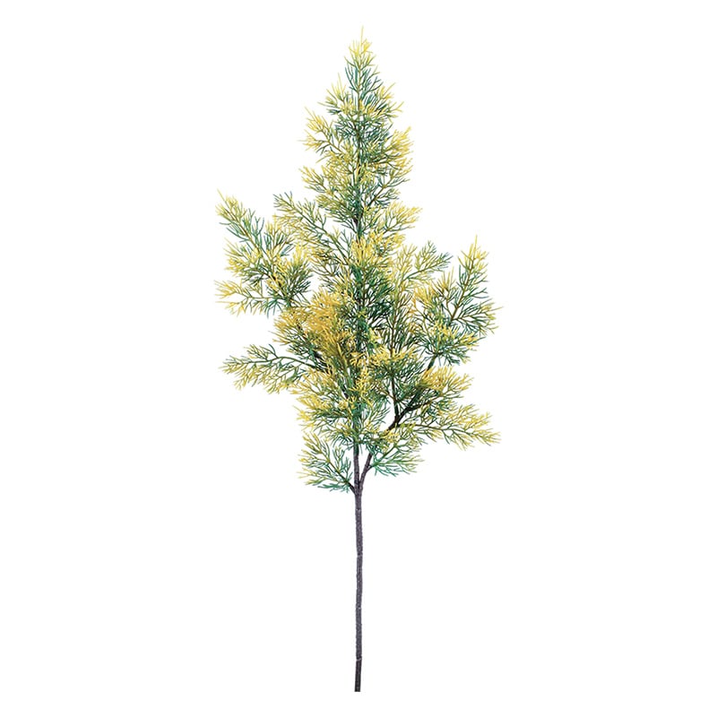 ポピー 造花 黄金ヒバ イエローグリーン FG-5188-Y/G 1本(ご注文単位12本)【直送品】
