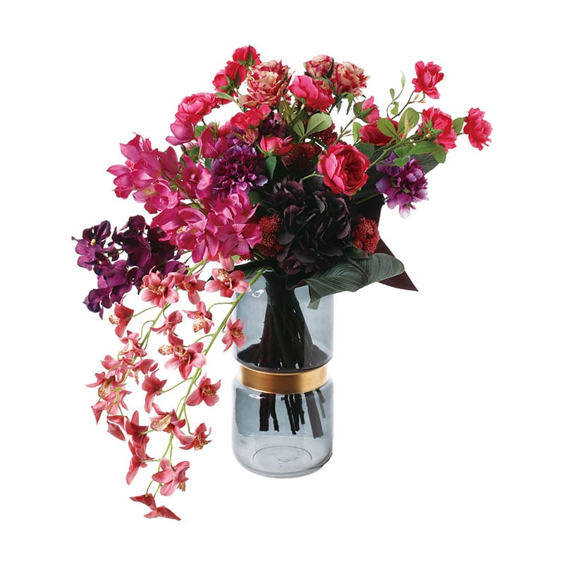 ポピー 造花 ラグジュアリーアレンジ FBCD-3011　07 1個（ご注文単位1個）【直送品】