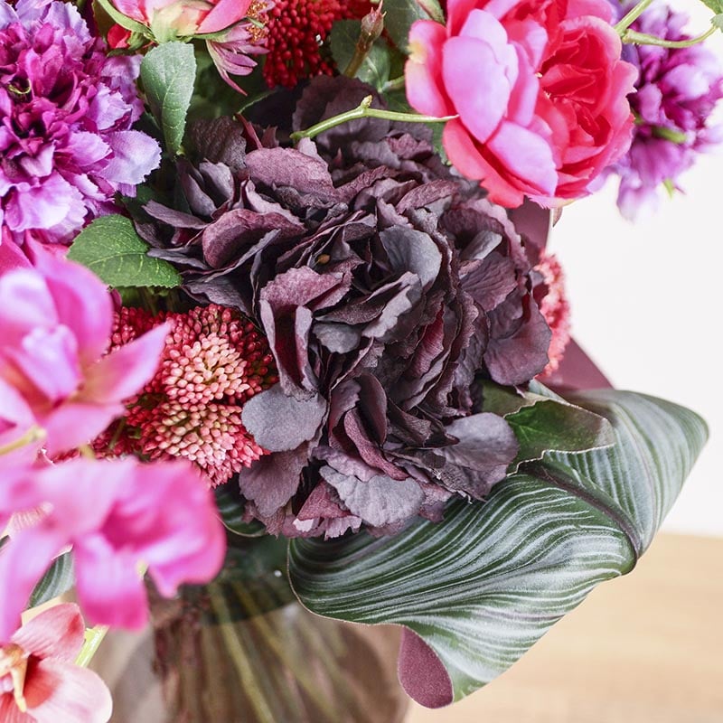 ポピー 造花 ラグジュアリーアレンジ FBCD-3011 07 1個(ご注文単位1個)【直送品】