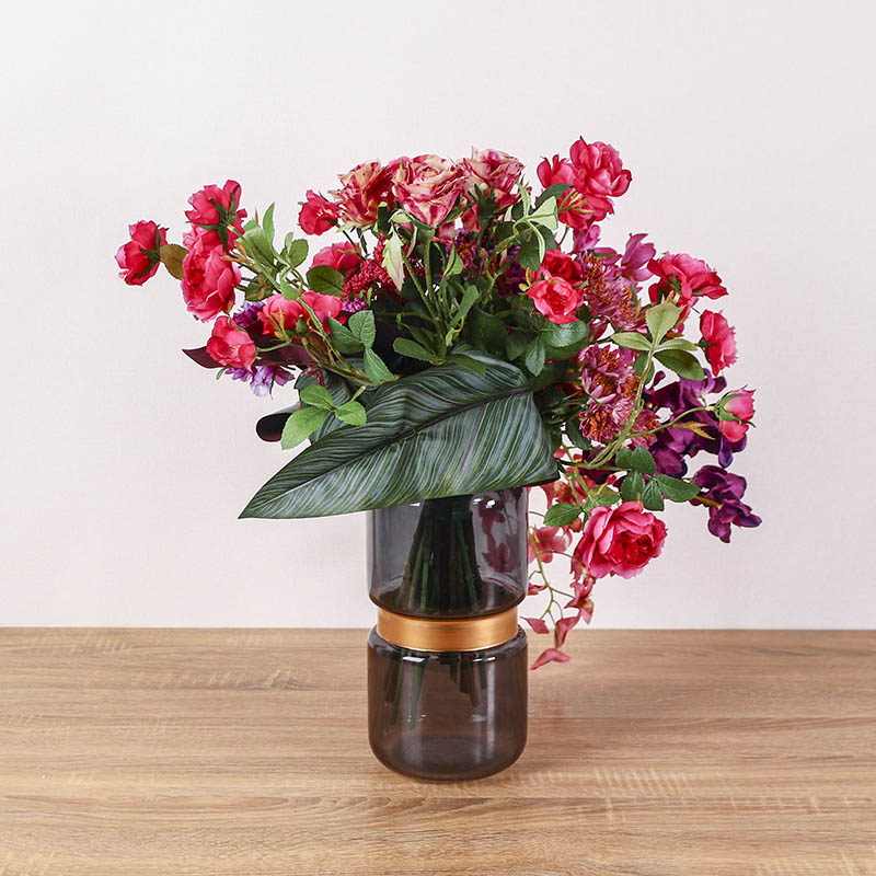 ポピー 造花 ラグジュアリーアレンジ FBCD-3011 07 1個(ご注文単位1個)【直送品】