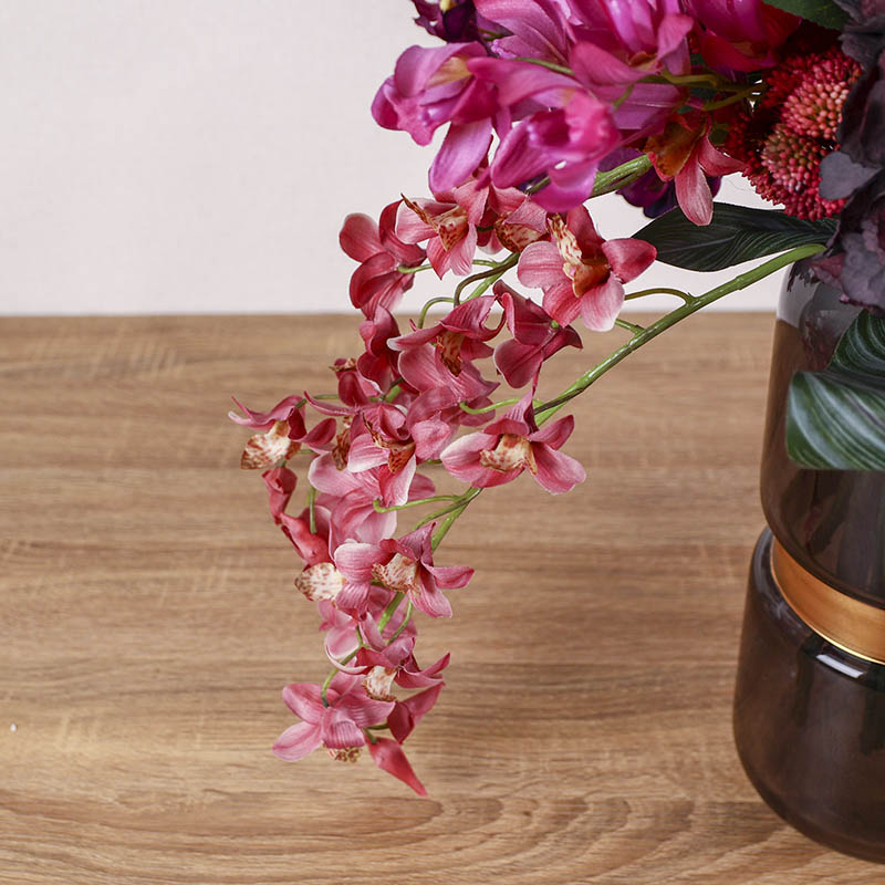 ポピー 造花 ラグジュアリーアレンジ FBCD-3011 07 1個(ご注文単位1個)【直送品】