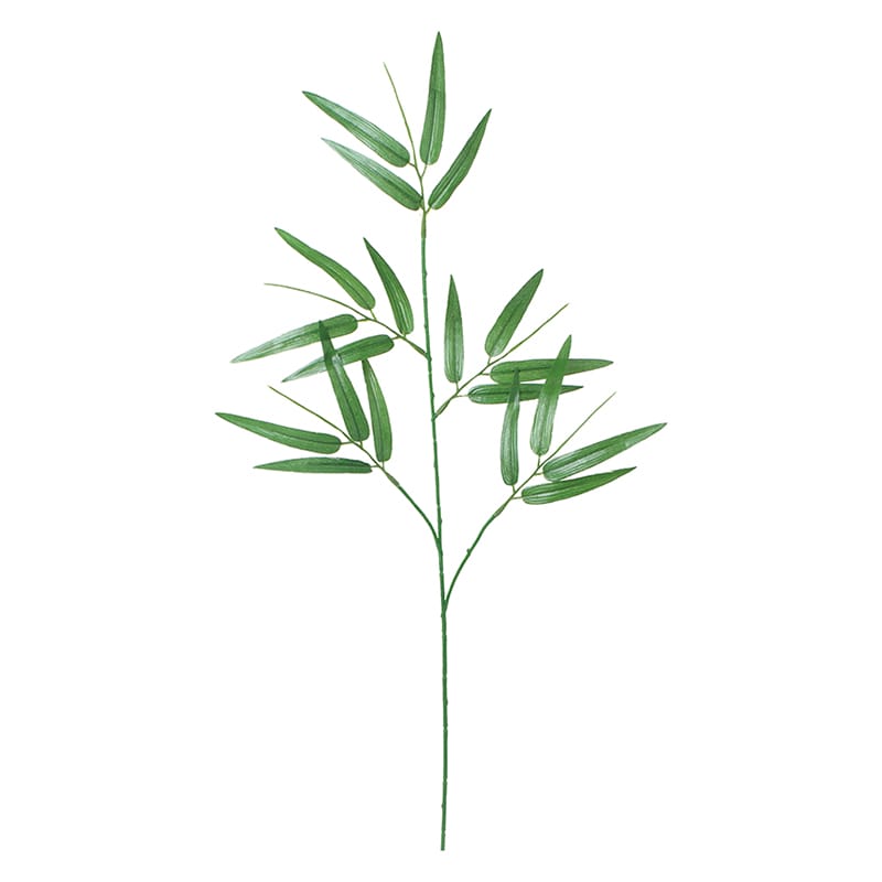 ポピー 造花　笹 グリーン FG-5205-GR 1本（ご注文単位24本）【直送品】