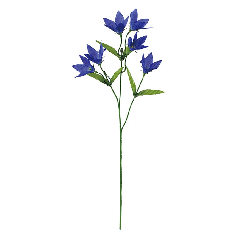 ポピー 造花　キキョウスプレー ダークブルー FS-8291-DBL 1本（ご注文単位24本）【直送品】