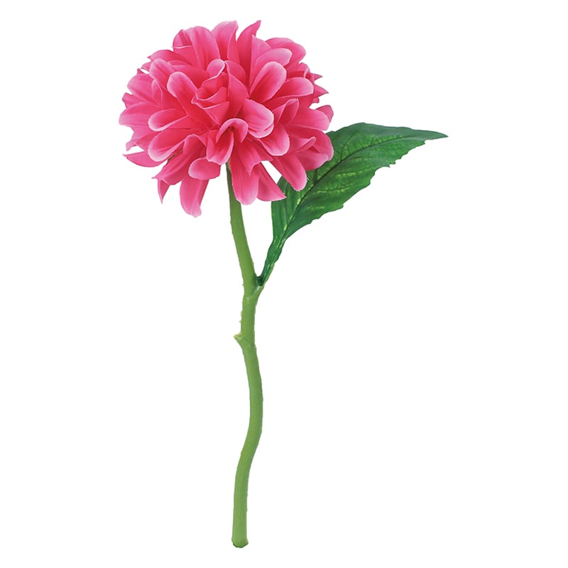 ポピー 造花 シングルダリア ピンク FFH-0052-P 1本(ご注文単位24本)【直送品】