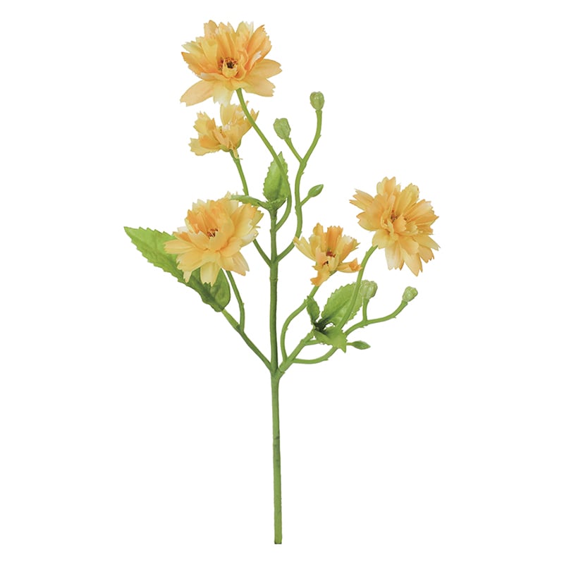 ポピー 造花　コレオプシス イエロー FFH-0054-Y 1本（ご注文単位24本）【直送品】