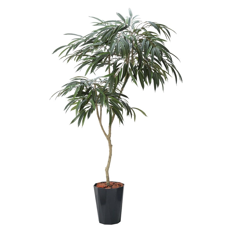 ポピー 造花 ショウナンゴムポット 180cm GLPS-1516 BKL 1個(ご注文単位1個)【直送品】