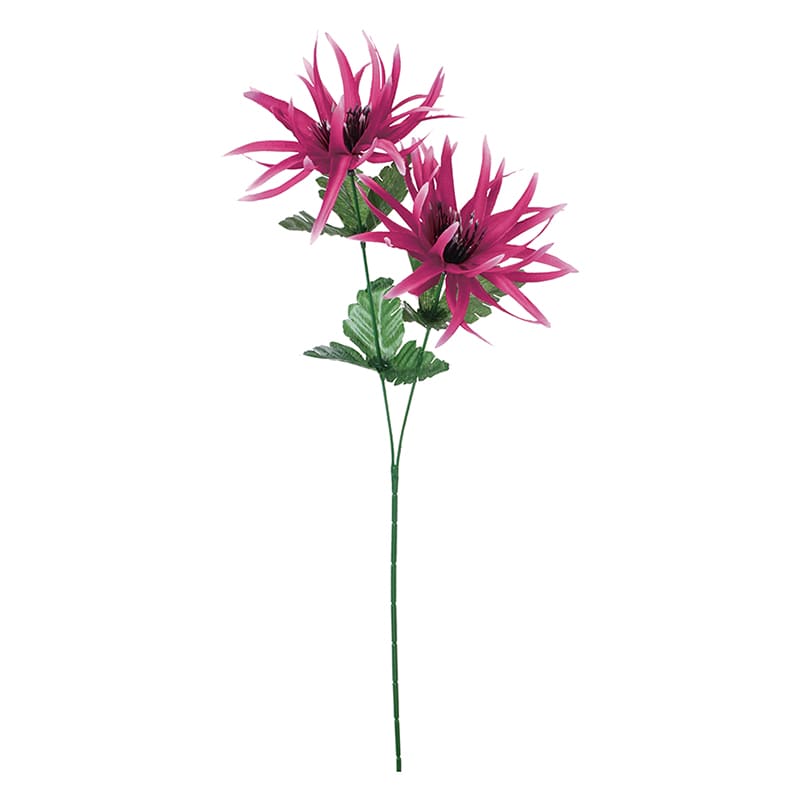 ポピー 造花　シャーリーマム ラベンダー FF-3039-LAV 1本（ご注文単位24本）【直送品】