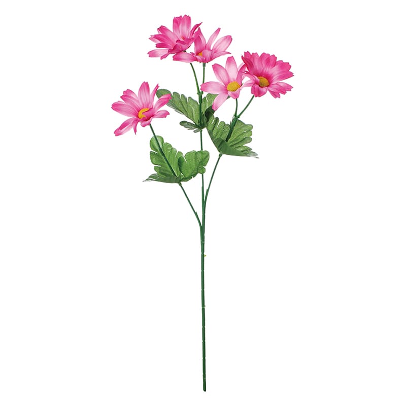 ポピー 造花　サテンデージースプレー ライトラベンダー FF-3043-L/L 1本（ご注文単位24本）【直送品】