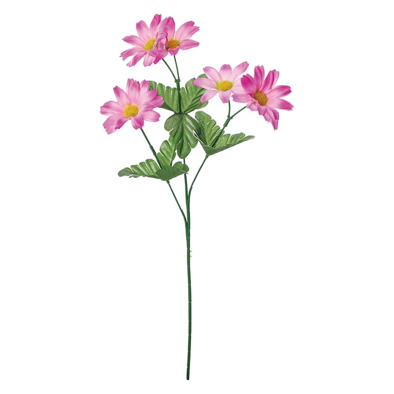 ポピー 造花　サテンデージースプレー ラベンダー FF-3043-LAV 1本（ご注文単位24本）【直送品】