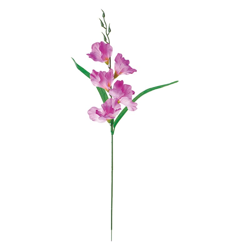 ポピー 造花　グラジオラス ラベンダー FF-3044-LAV 1本（ご注文単位24本）【直送品】