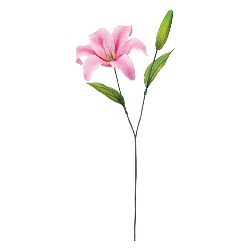 ポピー 造花　シングルカサブランカ モーブ FF-3054-MAV 1本（ご注文単位24本）【直送品】