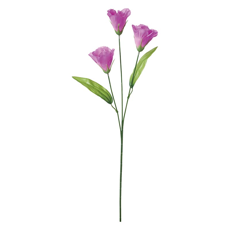 ポピー 造花　トルコキキョウ ラベンダー FF-3058-LAV 1本（ご注文単位24本）【直送品】