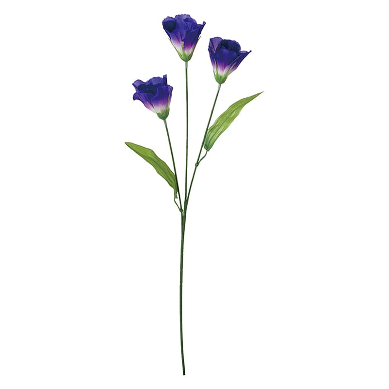ポピー 造花　トルコキキョウ パープル FF-3058-PU 1本（ご注文単位24本）【直送品】