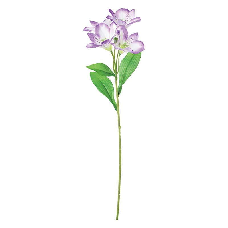 ポピー 造花　アルストロメリア パープル FF-3061-PU 1本（ご注文単位24本）【直送品】