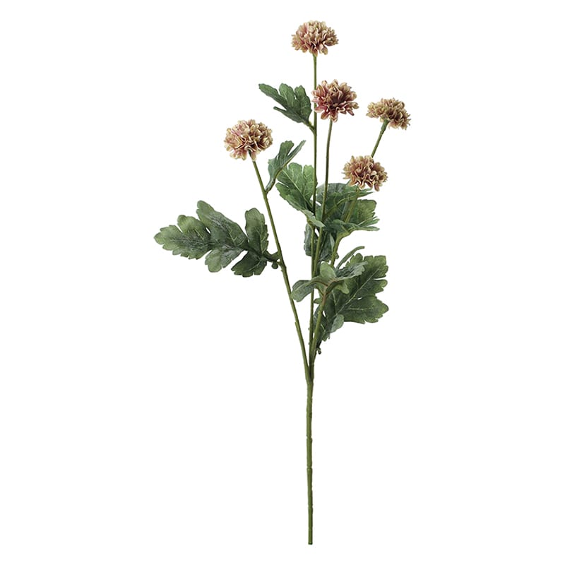 ポピー 造花　スプレーマム クリームラベンダー FD-0110-C/L 1本（ご注文単位12本）【直送品】