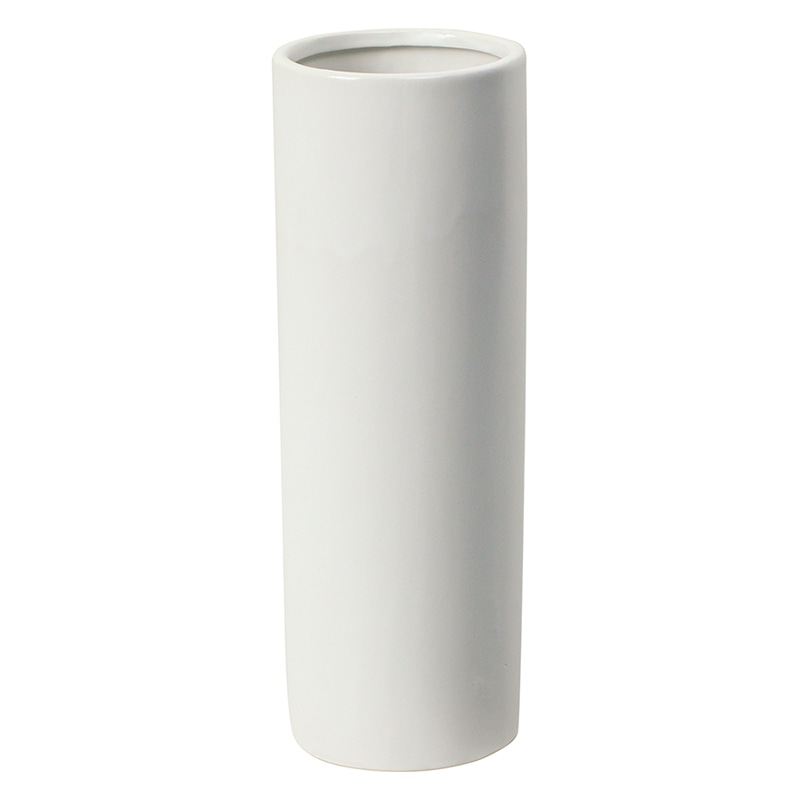 ポピー ラウンドポット H30cm　ホワイト RFB-482 1個（ご注文単位1個）【直送品】