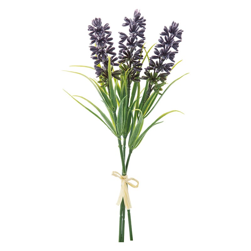 ポピー 造花　ラベンダーバンドル パープル FB-2352-PU 1束（ご注文単位24束）【直送品】