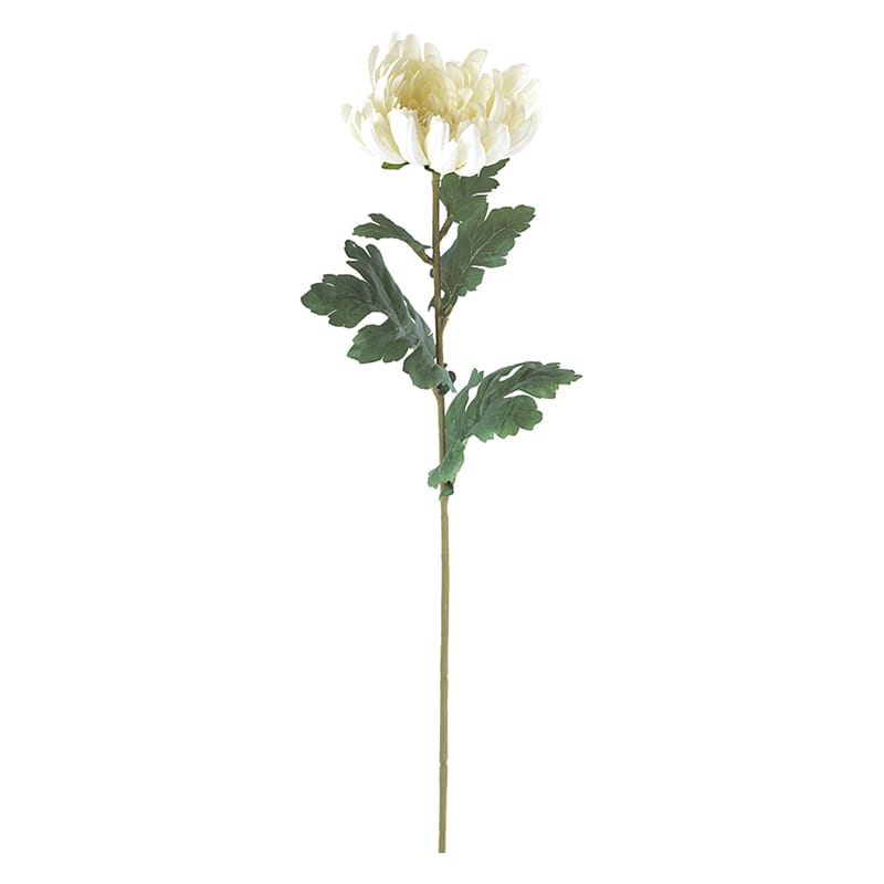 ポピー 造花 マムダイリン クリーム FA-6877A-CR 1本(ご注文単位12本)【直送品】