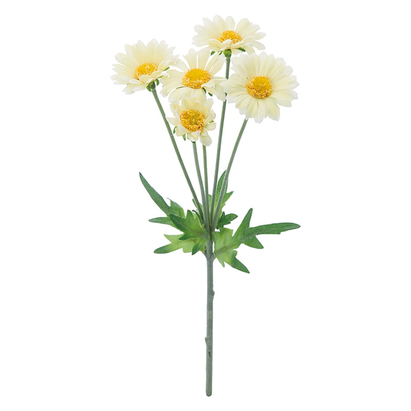 ポピー 造花　デイジー イエロー FFH-0003-Y 1本（ご注文単位24本）【直送品】
