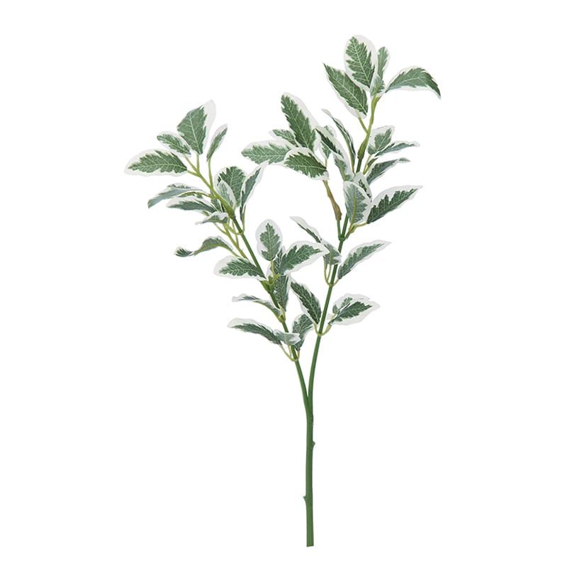 ポピー 造花 ミニフィカス ホワイトグリーン FGH-0008-W/G 1本(ご注文単位24本)【直送品】