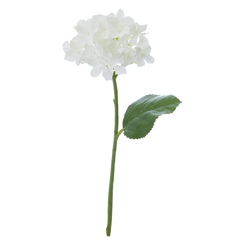 ポピー 造花　ハイドレンジア クリーム FFH-0014-CR 1本（ご注文単位24本）【直送品】