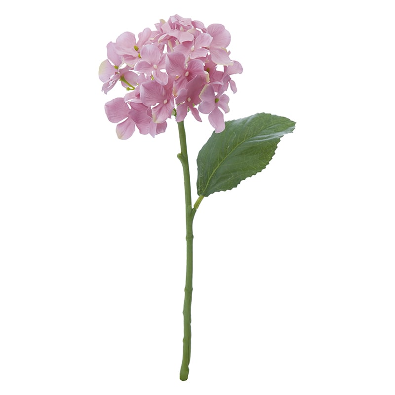 ポピー 造花　ハイドレンジア モーブ FFH-0014-MAV 1本（ご注文単位24本）【直送品】