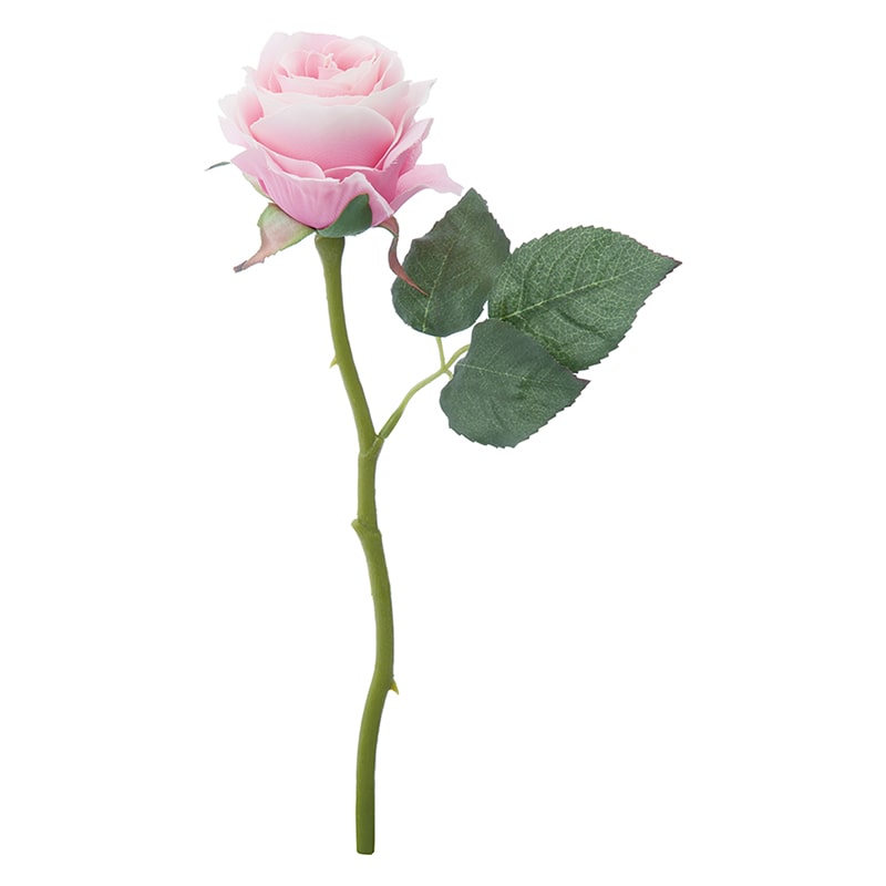 ポピー 造花　ローズ ピンク FFH-0018-P 1本（ご注文単位24本）【直送品】