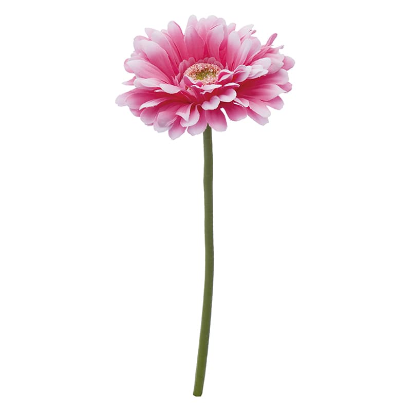 ポピー 造花　ガーベラ ピンク FFH-0019-P 1本（ご注文単位24本）【直送品】