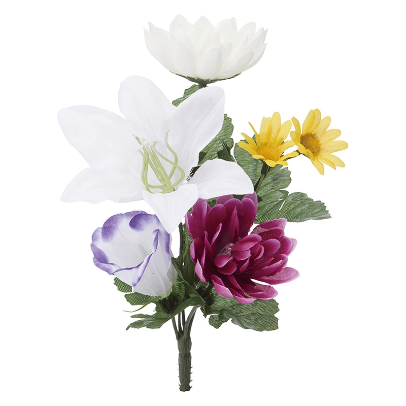 ポピー 造花　マムブッシュ  FP-0786 1本（ご注文単位12本）【直送品】