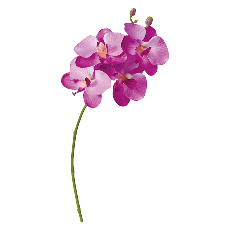 ポピー 造花　コチョウラン ラベンダー FFH-0024-LAV 1本（ご注文単位24本）【直送品】