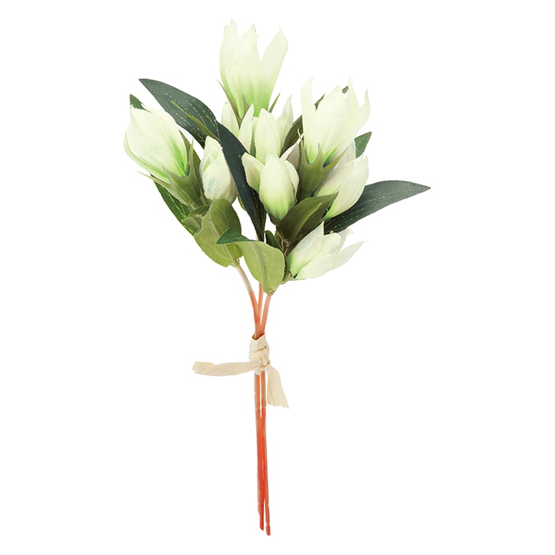 ポピー 造花　リンドウバンドル ライトグリーン FS-8306-LGR 1束（ご注文単位12束）【直送品】