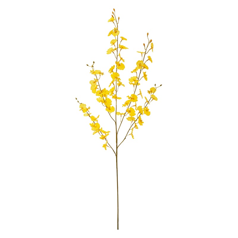 ポピー 造花　オンシジューム イエロー FA-7252-Y 1本（ご注文単位12本）【直送品】