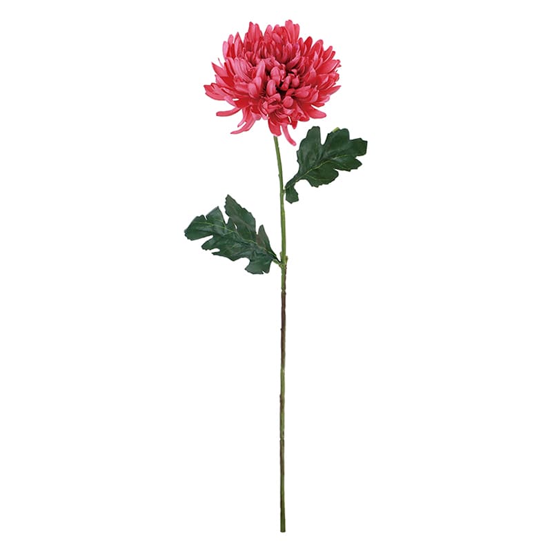 ポピー 造花　大和菊 ダークピンク FA-7199-D/P 1本（ご注文単位12本）【直送品】