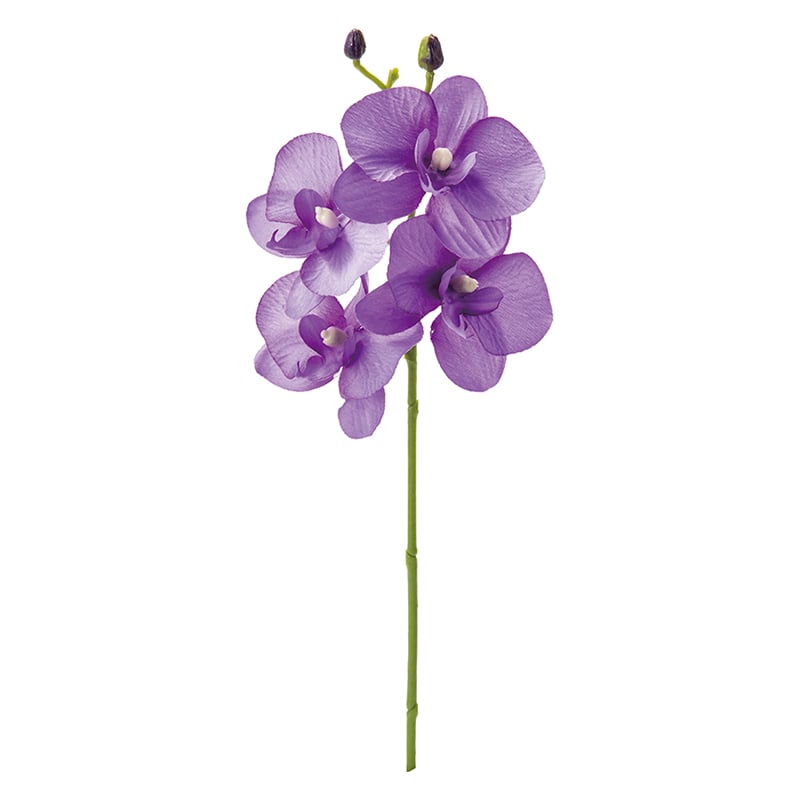 ポピー 造花　コチョウラン パープル FFH-0024-PU 1本（ご注文単位24本）【直送品】