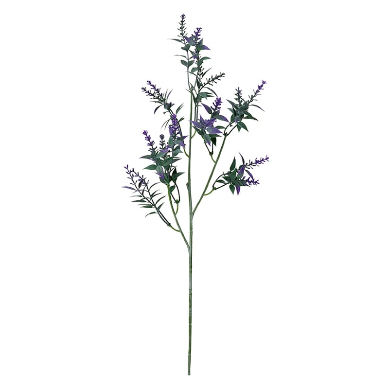 ポピー 造花　ラベンダースプレー パープル FF-2971-PU 1本（ご注文単位24本）【直送品】