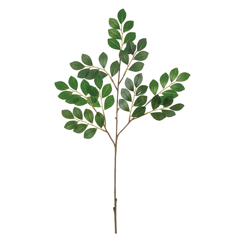 ポピー 造花 ヒサカキ FG-5159-GR 1本(ご注文単位12本)【直送品】