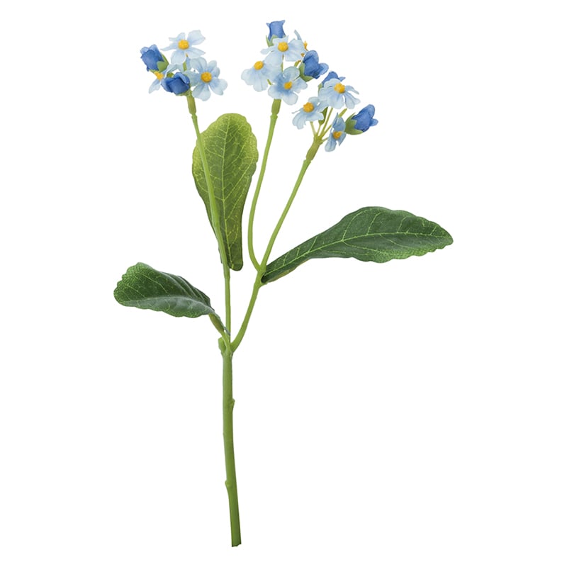 ポピー 造花　ワスレナグサ ブルー FFH-0050-BLU 1本（ご注文単位24本）【直送品】