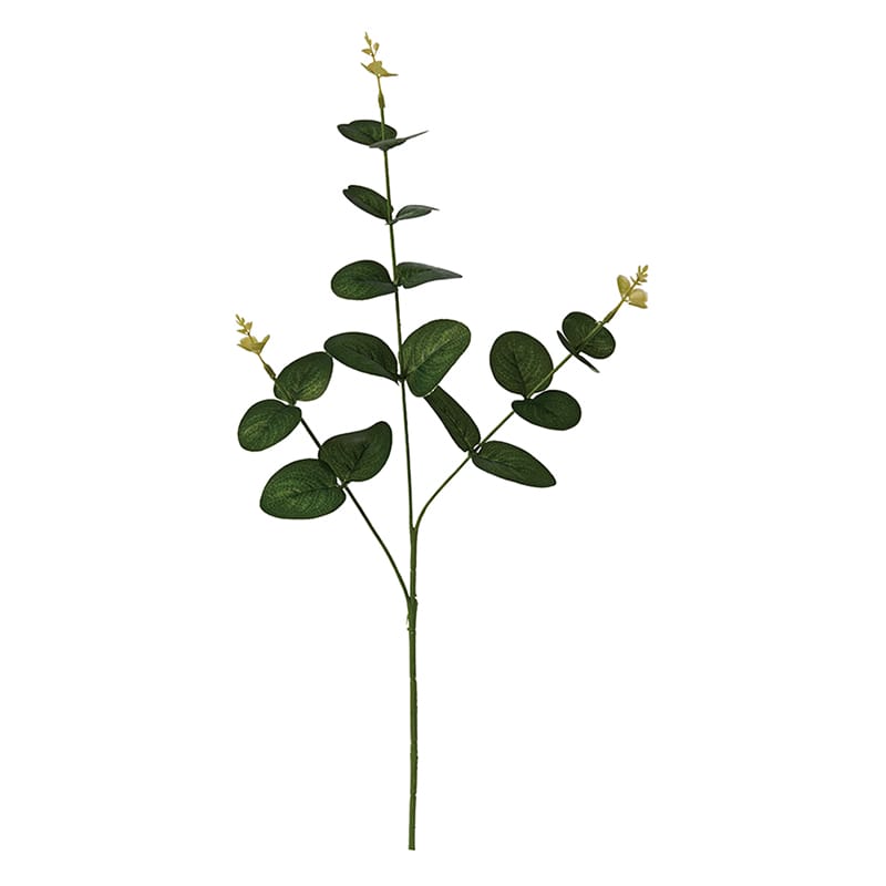 ポピー 造花　ユーカリ×3 グレーグリーン FG-5006-GGR 1本（ご注文単位24本）【直送品】