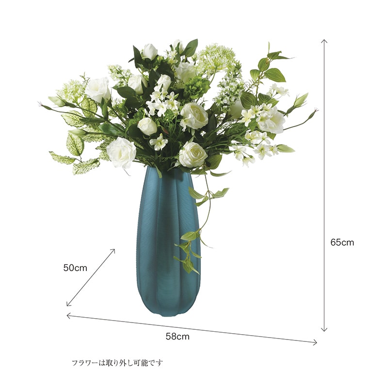 ポピー 造花 ナチュラルアレンジ FBCD-2002 09 1個(ご注文単位1個)【直送品】