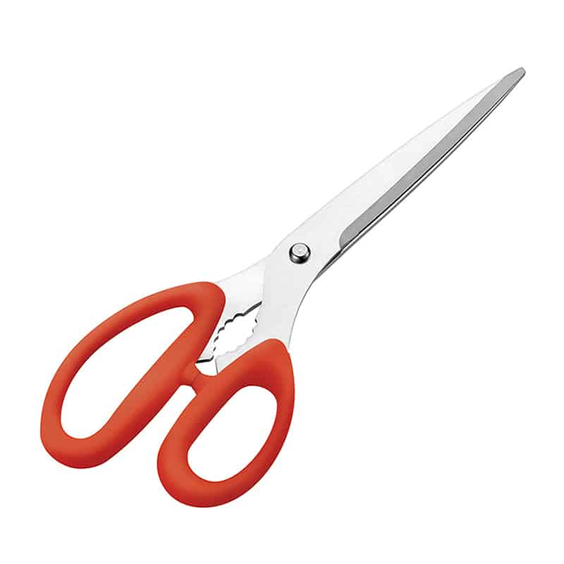 和平フレイズ プログレード 焼肉ハサミ240 赤 PG-407 1個（ご注文単位1個）【直送品】