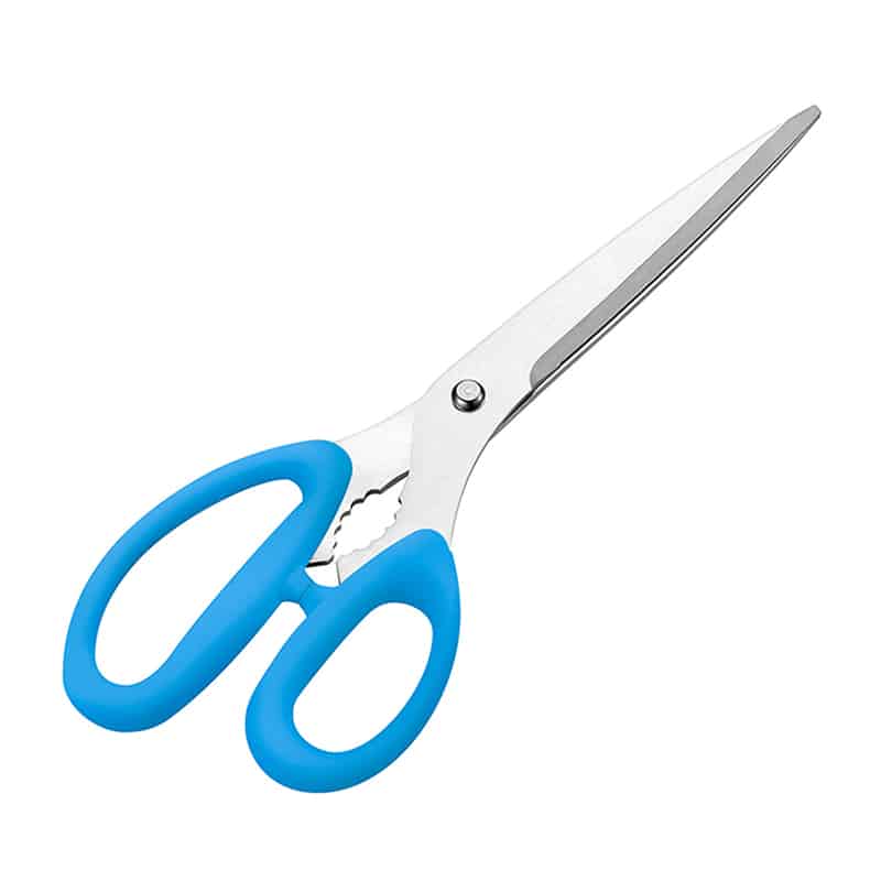 和平フレイズ プログレード 焼肉ハサミ240 青 PG-408 1個（ご注文単位1個）【直送品】