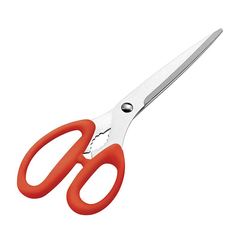 和平フレイズ プログレード 焼肉ハサミ240 分解式 赤 PG-404 1個（ご注文単位1個）【直送品】