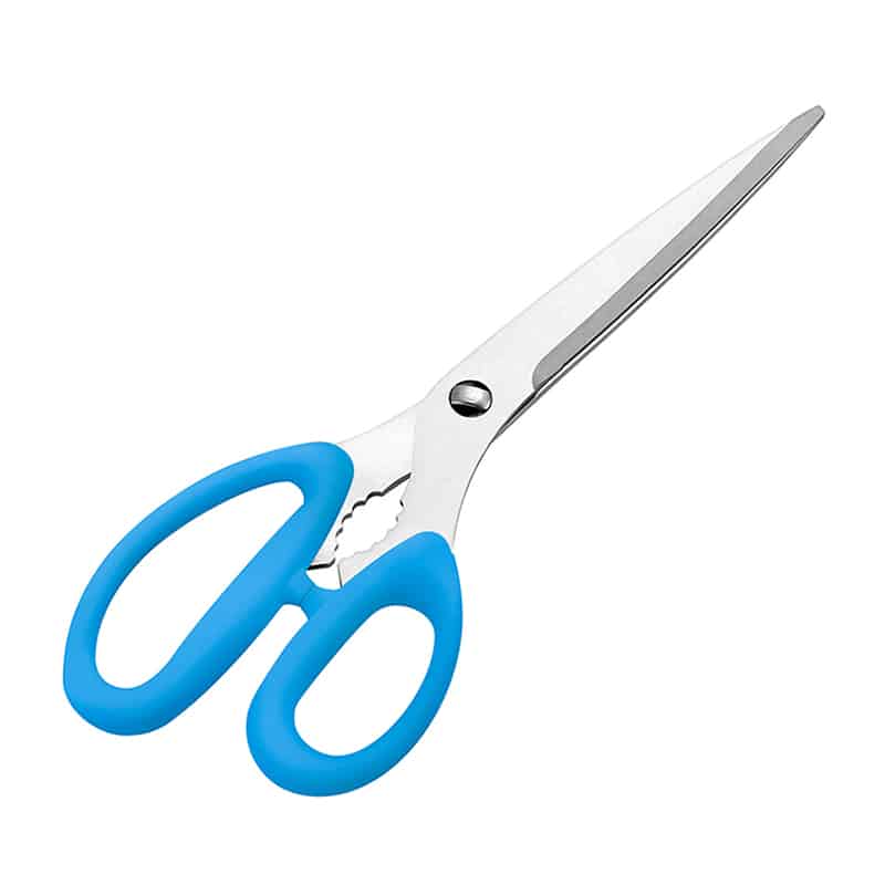 和平フレイズ プログレード 焼肉ハサミ240 分解式 青 PG-405 1個（ご注文単位1個）【直送品】