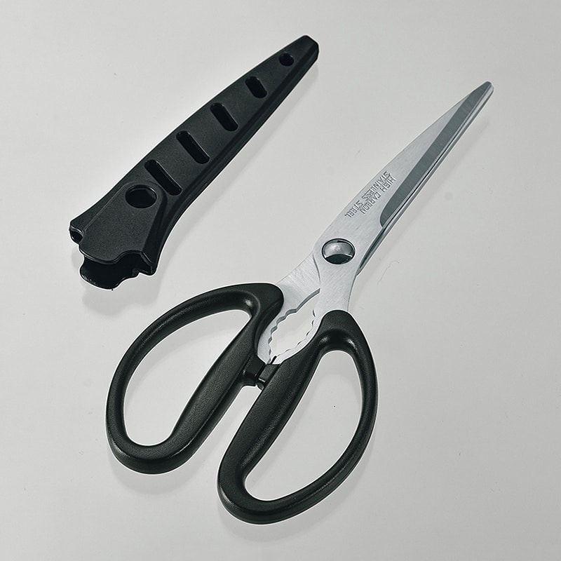 和平フレイズ 作楽結 サヤ付きキッチンはさみ SKU-401 1個（ご注文単位1個）【直送品】