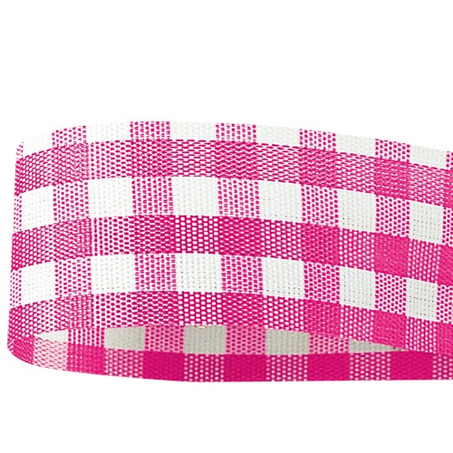 青山 リボン ギンガムチェック 6739 22×46 #14 1巻(ご注文単位1巻)【直送品】