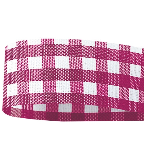 青山 リボン ギンガムチェック 6739 22×46 #15 1巻(ご注文単位1巻)【直送品】