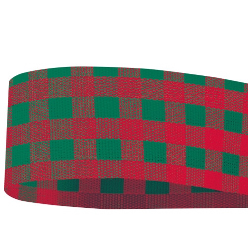 青山 リボン ギンガムチェック 6739 22×46 #70 1巻(ご注文単位1巻)【直送品】