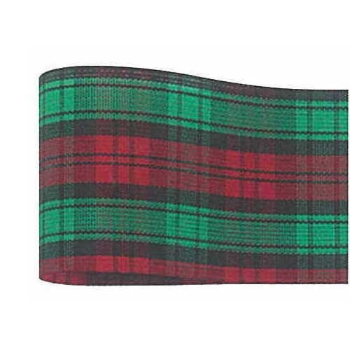 青山 リボン タータンチェック 6742 36×46 # 76 1巻(ご注文単位1巻)【直送品】